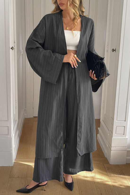Elegant Outerwear Set