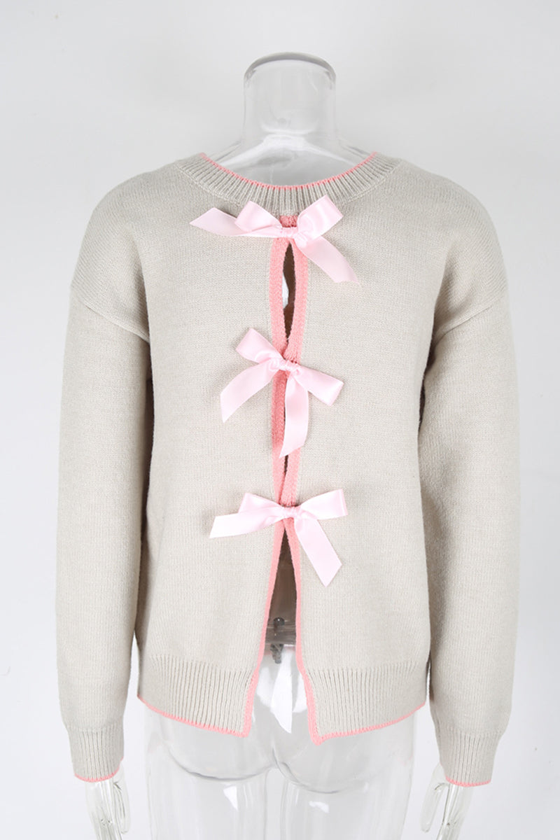 Casual Chic Crew Neck Sweater
