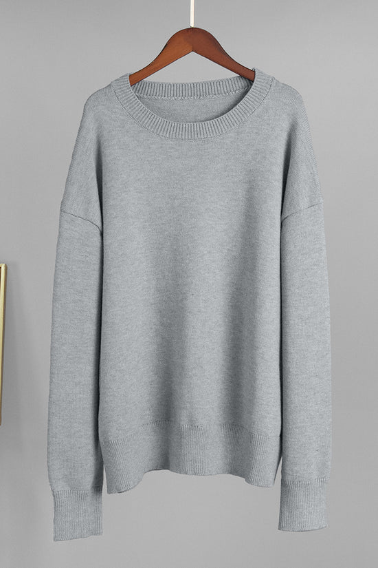 Classic Crewneck Pullover Sweater
