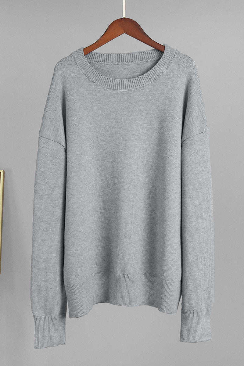 Classic Crewneck Pullover Sweater
