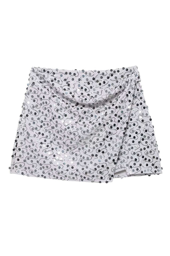 Sequin Mini Skirt