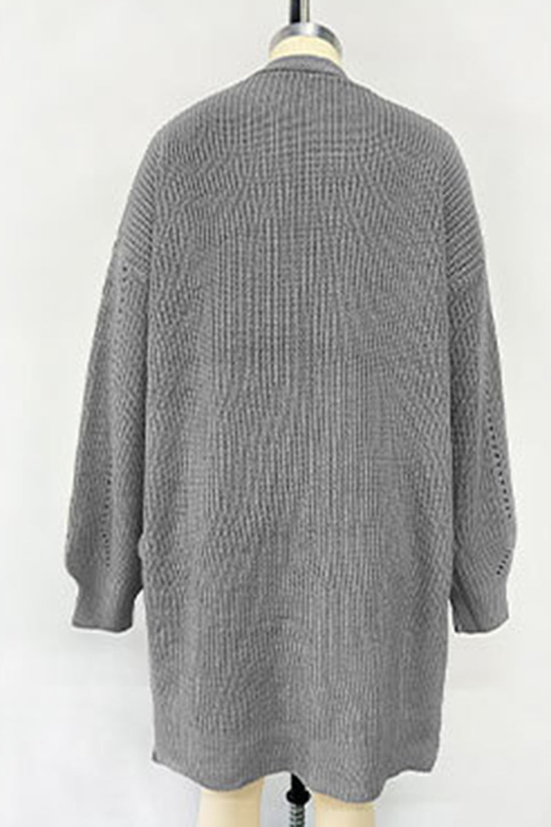 Cozy Longline Cardigan with Open Front