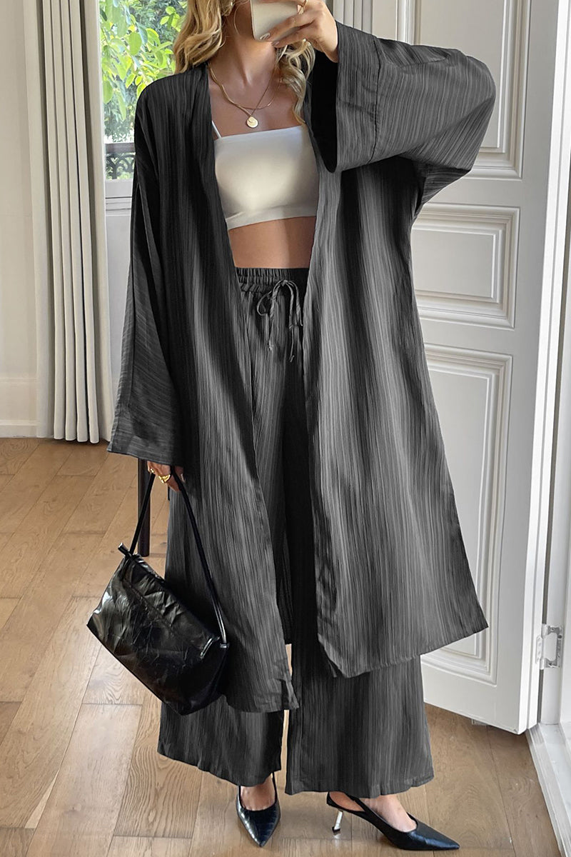 Elegant Outerwear Set