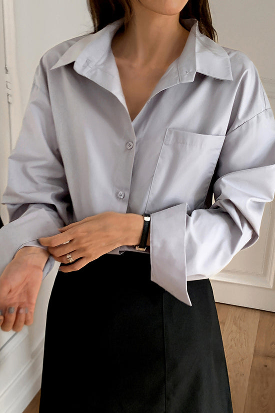 Classic Button-Up Blouse