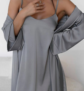 Elegant Long Sleeve Loungewear Set