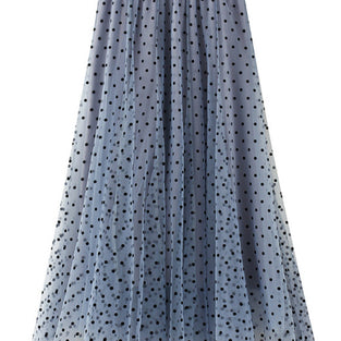 Polka Dot Midi Skirt
