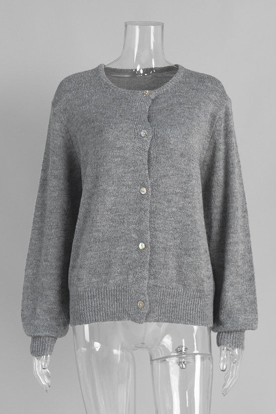 Classic Button-Up Cardigan