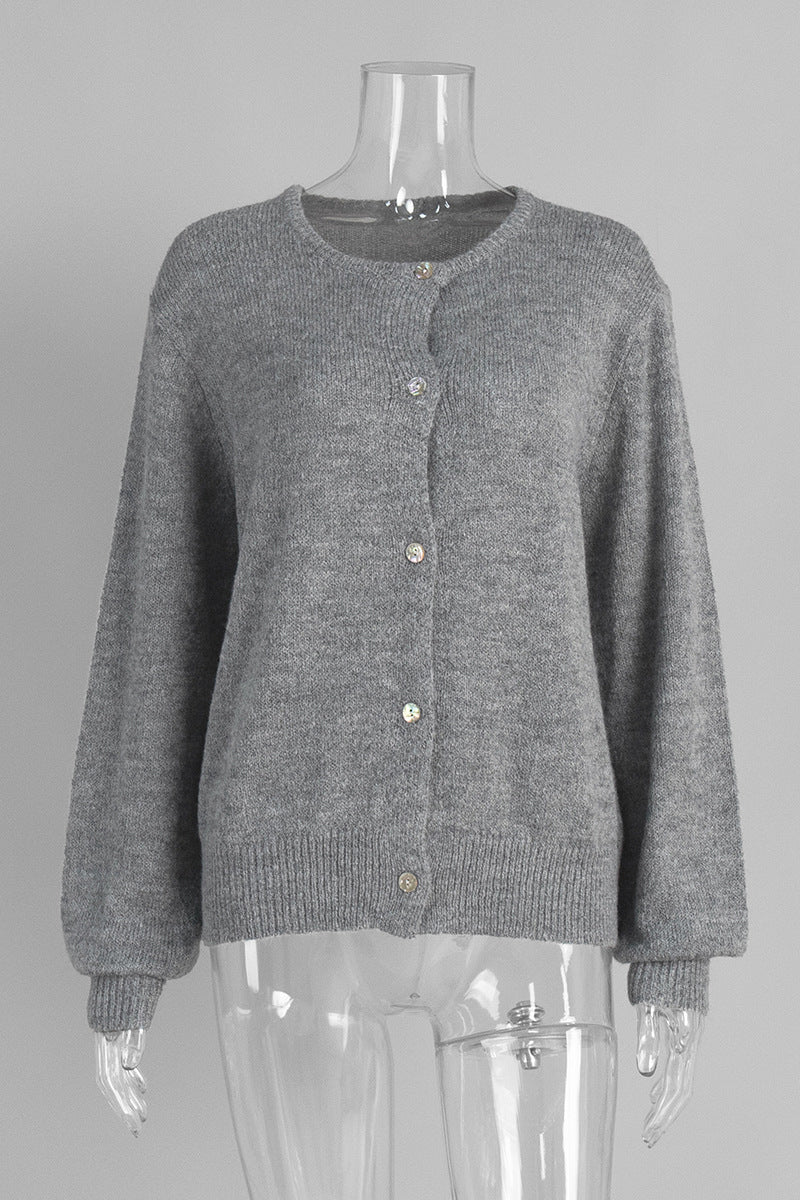 Classic Button-Up Cardigan