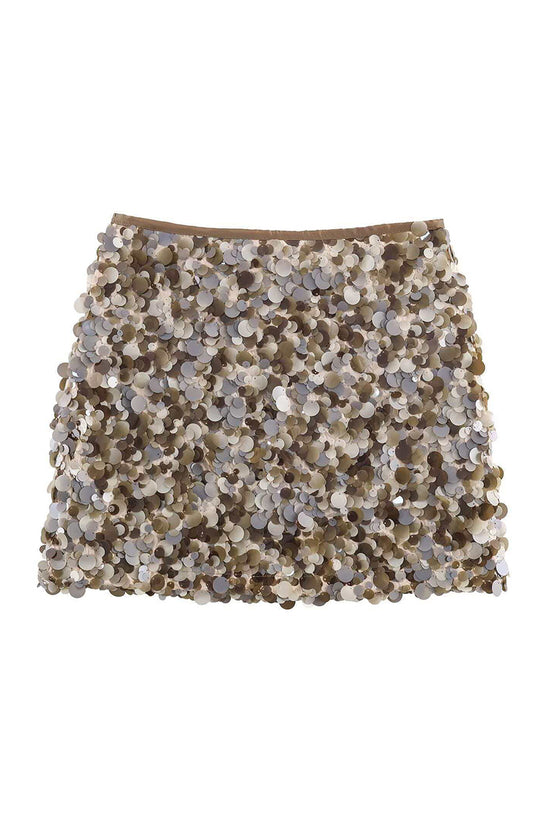 Sequin Glam Mini Skirt