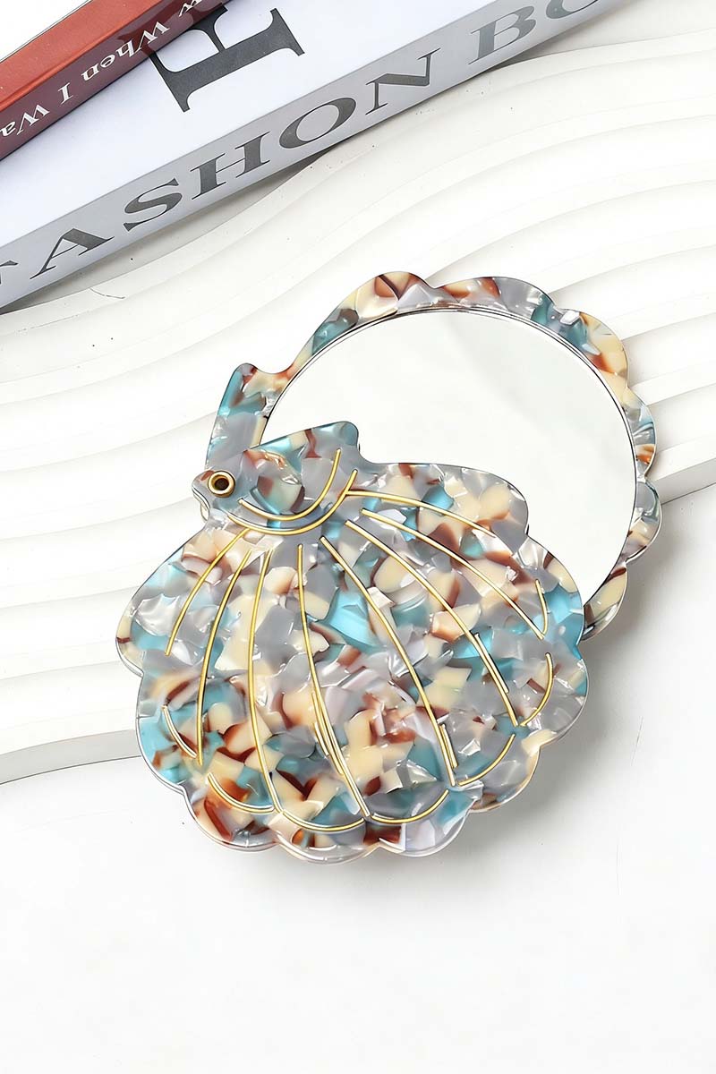 Seashell Compact Mirror