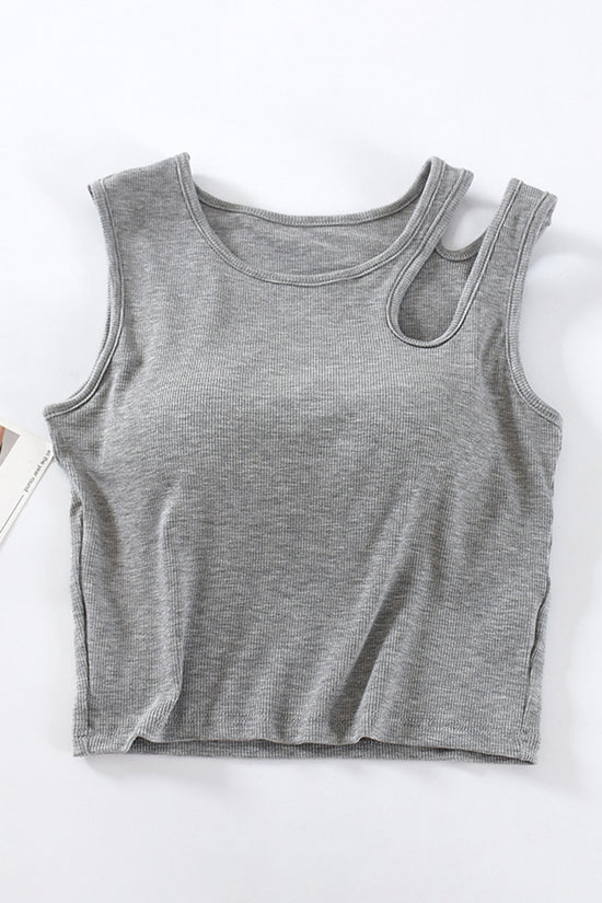 Chic Sleeveless Bodycon Tank Top