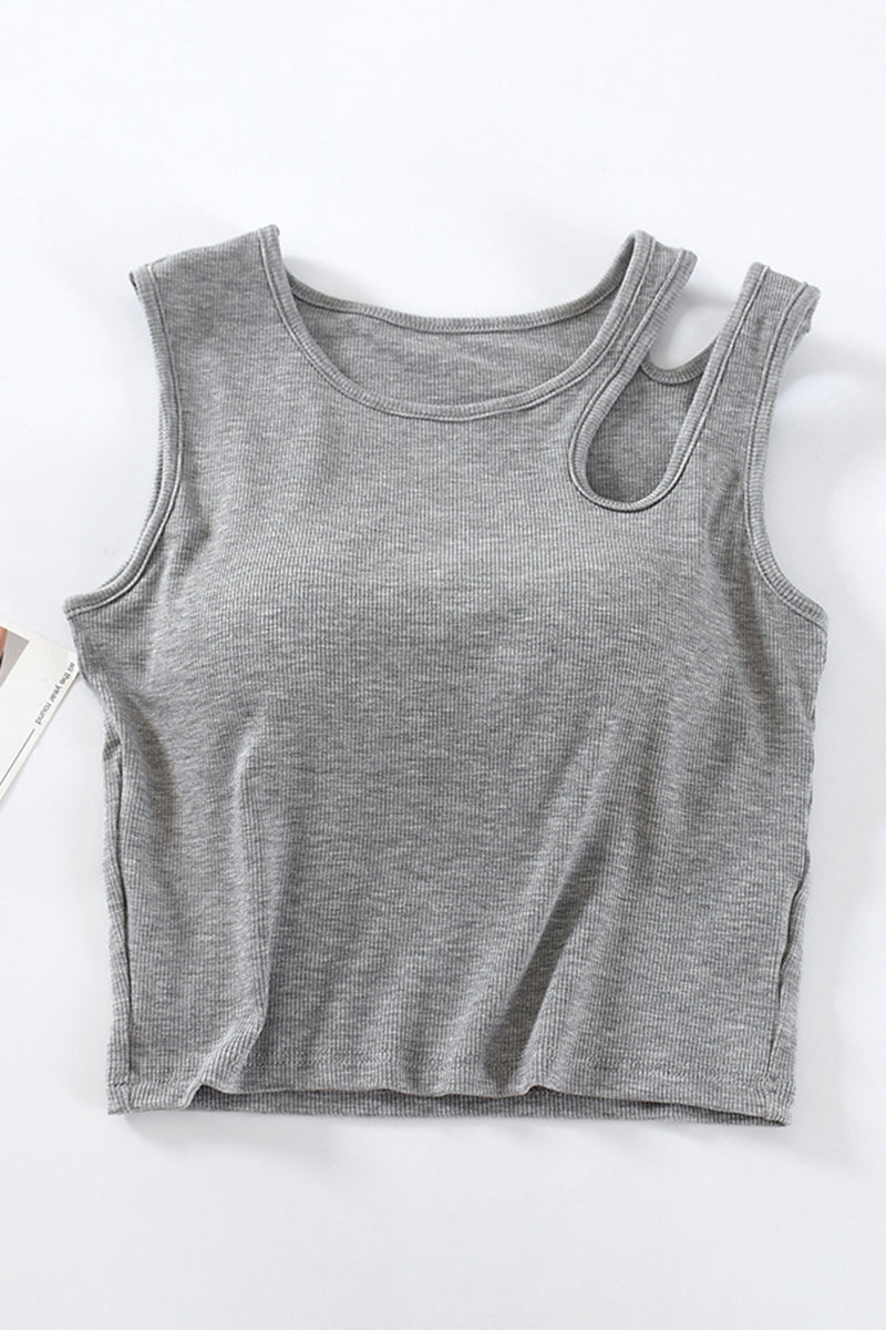 Chic Sleeveless Bodycon Tank Top