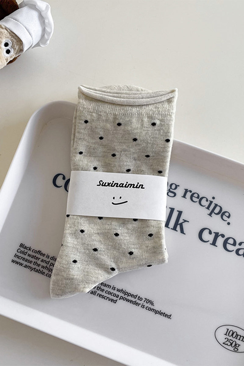 Polka Dot Designer Socks