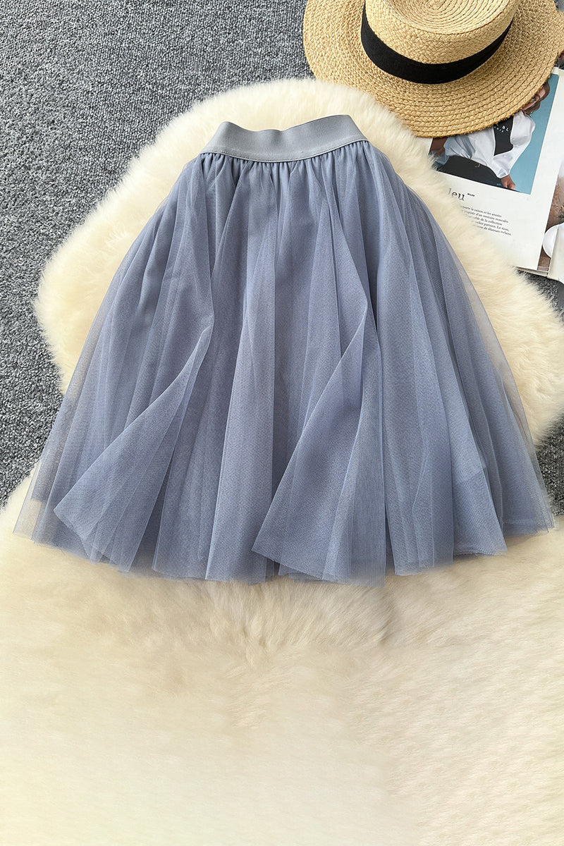 Elegant Layered Mini Skirt