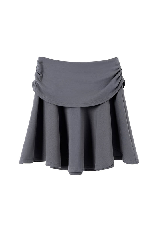 Flared Casual Mini Skirt