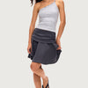 Flared Casual Mini Skirt