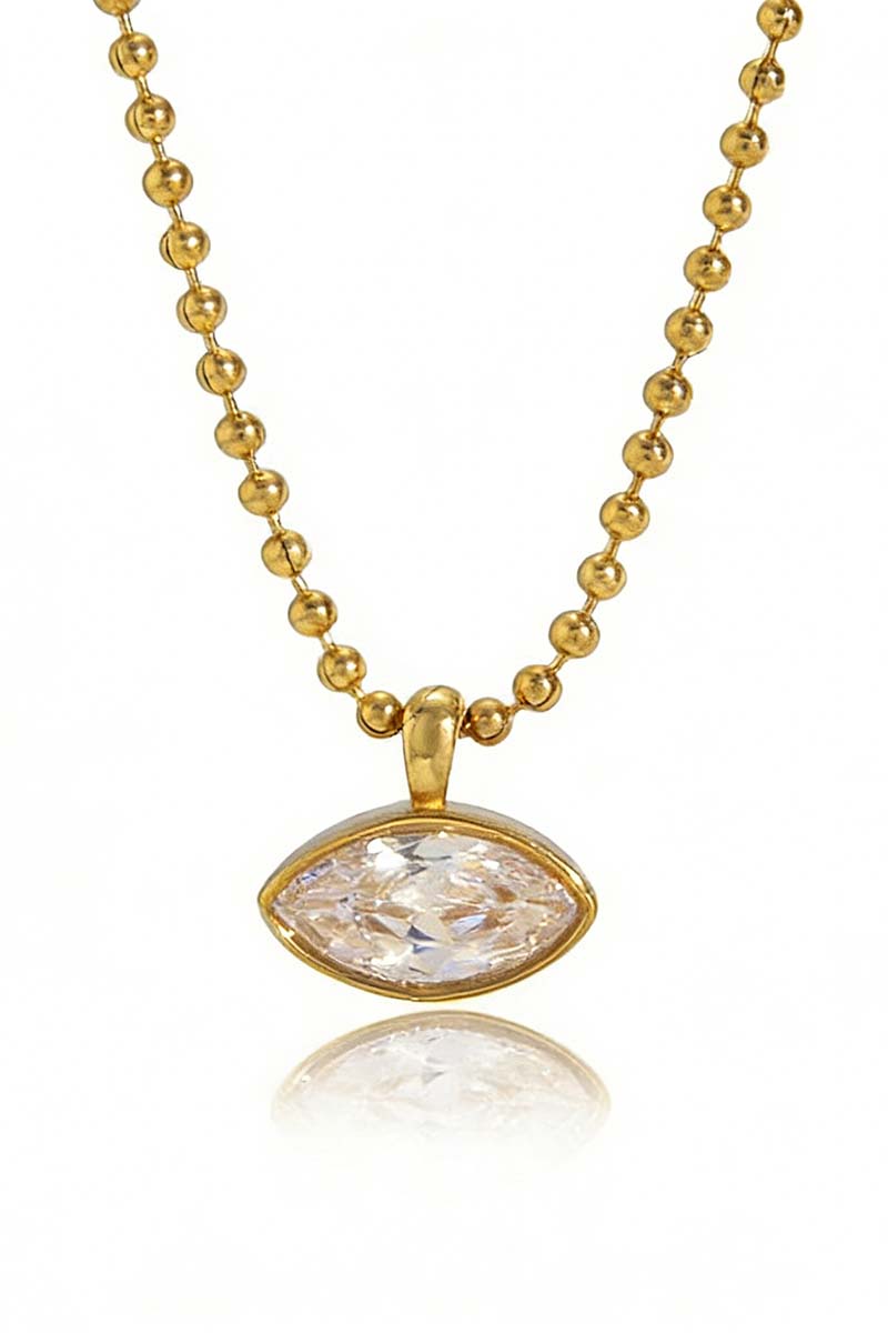 Heart Pendant Necklace with Extender Chain