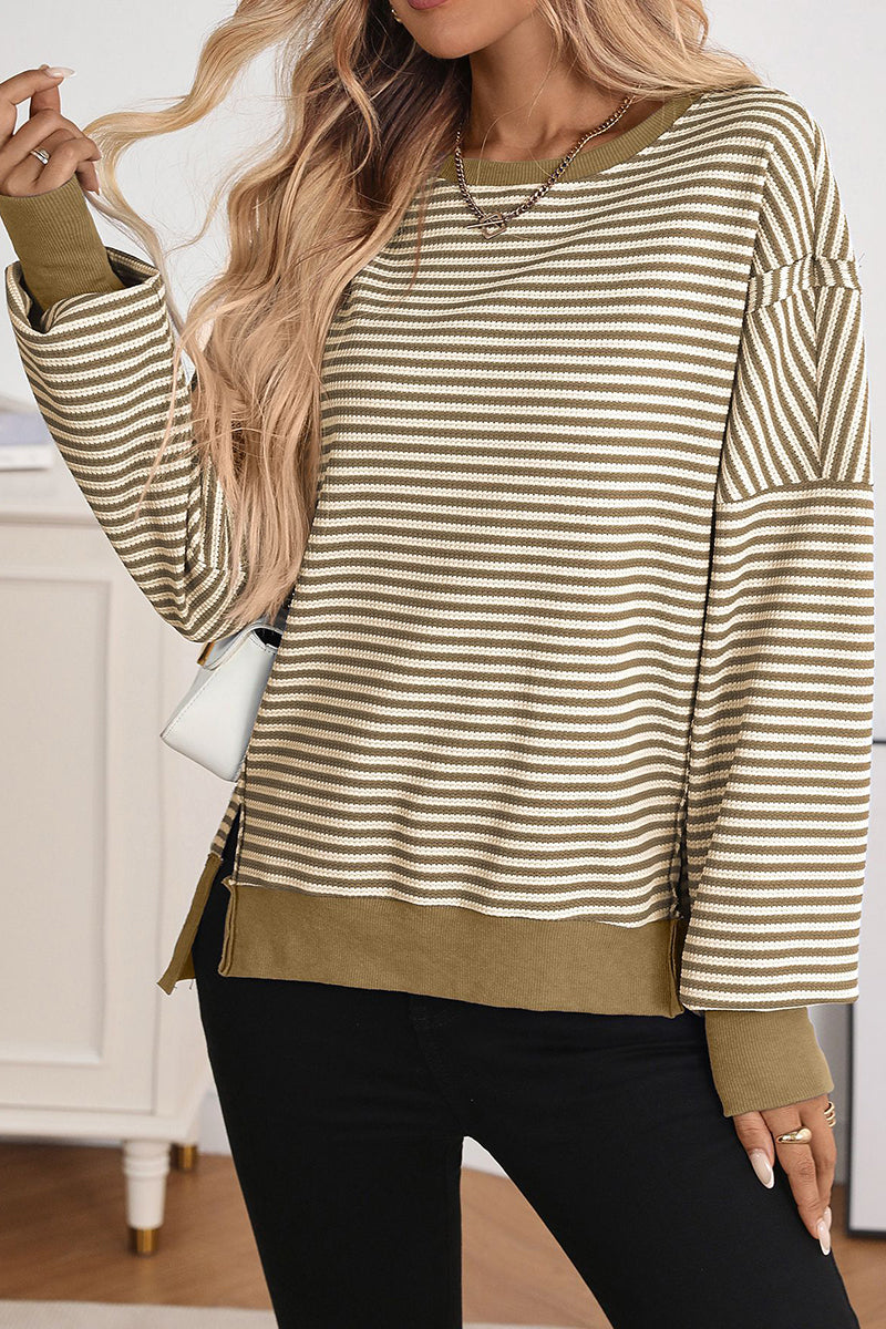 Cozy Oversized Textured Sweatshirt