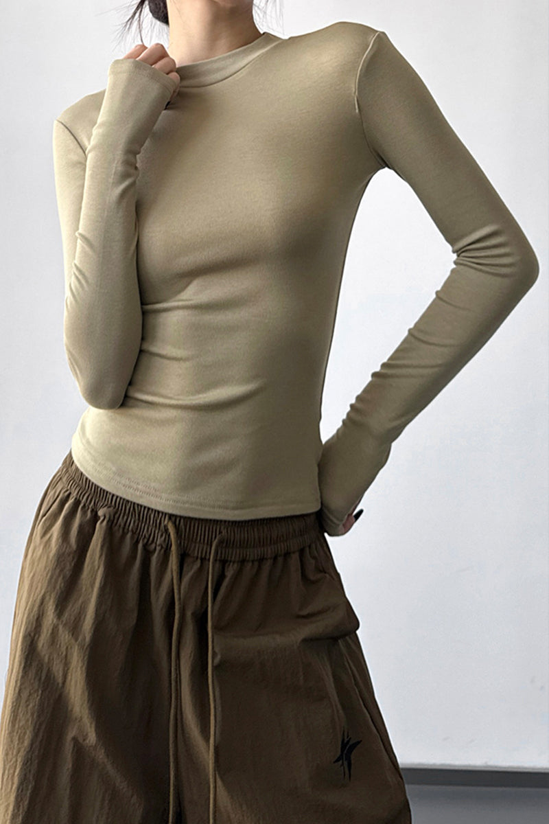 Slim Fit Long Sleeve T-Shirt