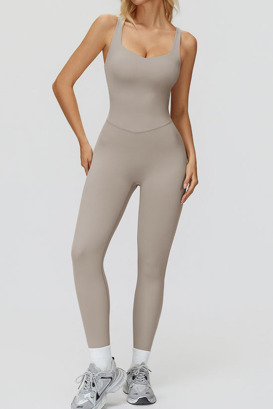 Sleek Sleeveless Bodycon Jumpsuit