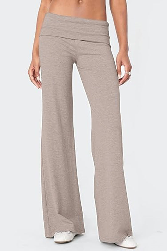 Flared High-Waist Workout Leggings