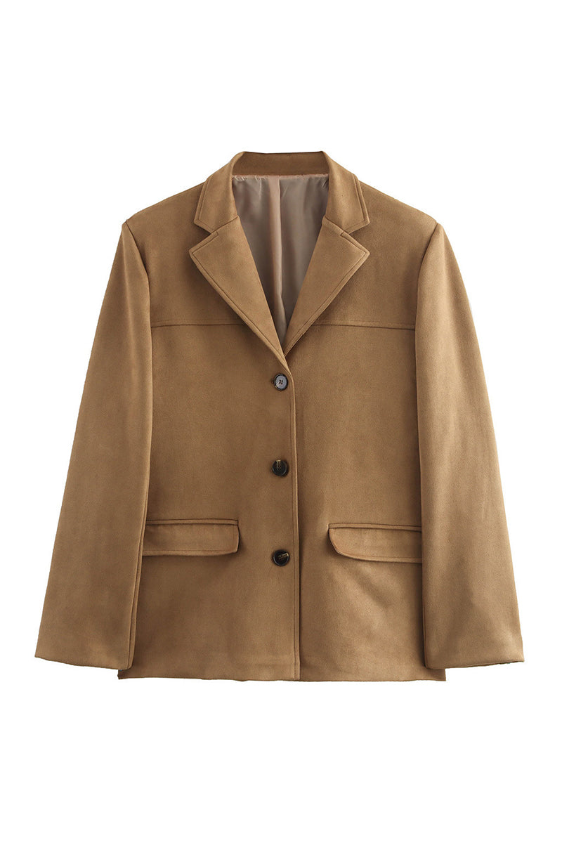 Classic Tailored Blazer Jacket