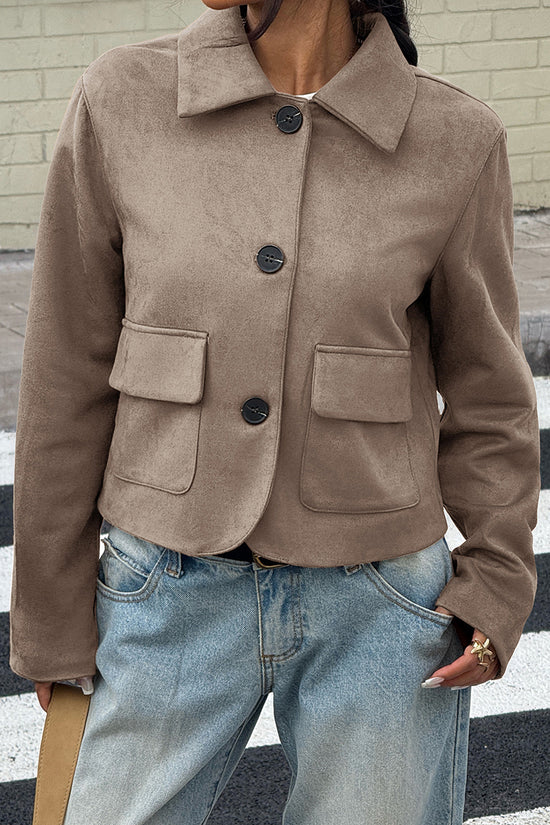 Classic Button-Up Short Jacket