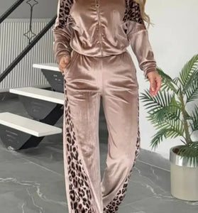 Leopard Print Activewear Set