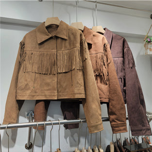 Fringe Detail Western Jacket
