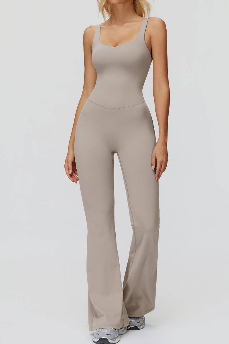Sleek Sleeveless Bodycon Jumpsuit