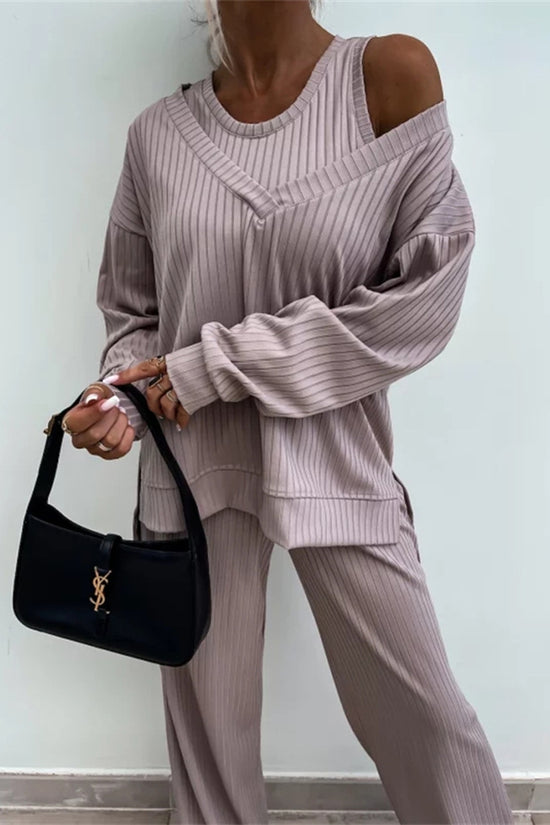 Casual Three Piece Streetwear Set