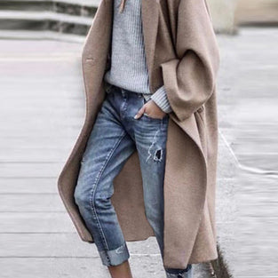 Chic Oversized Outerwear Coat