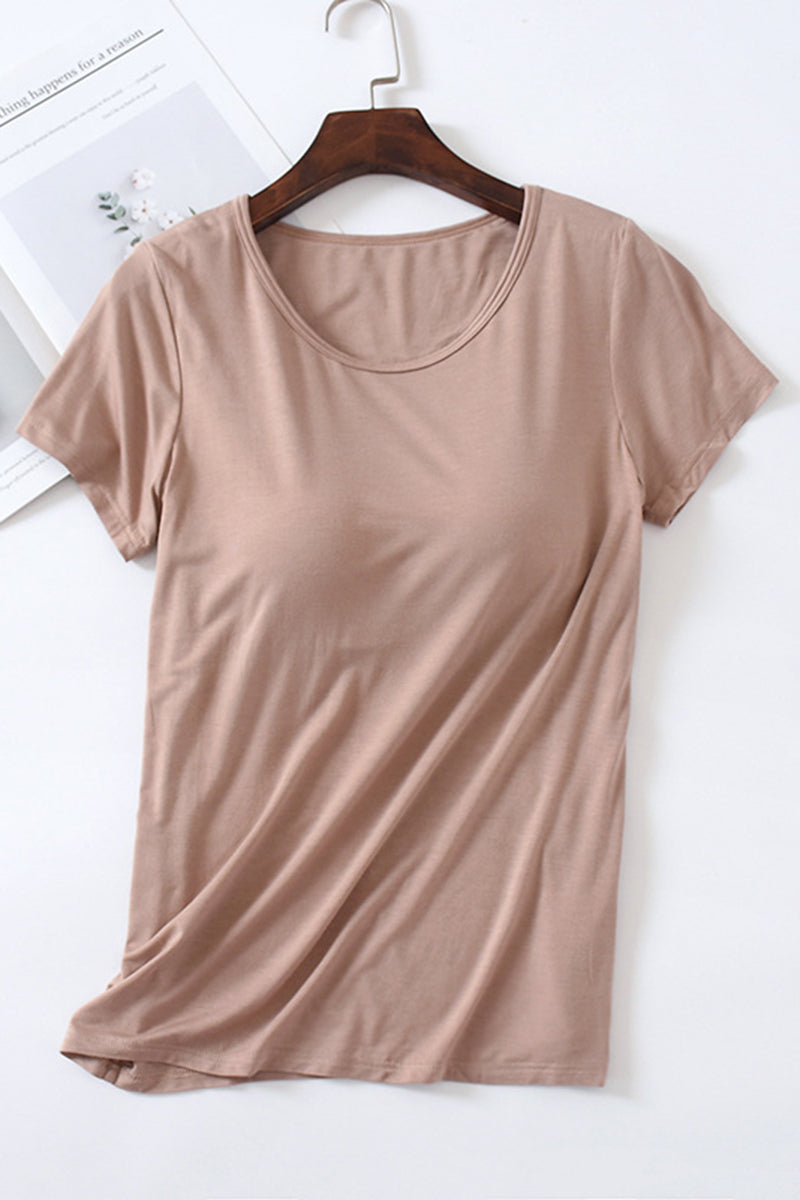 Classic Crew Neck Short Sleeve T-Shirt