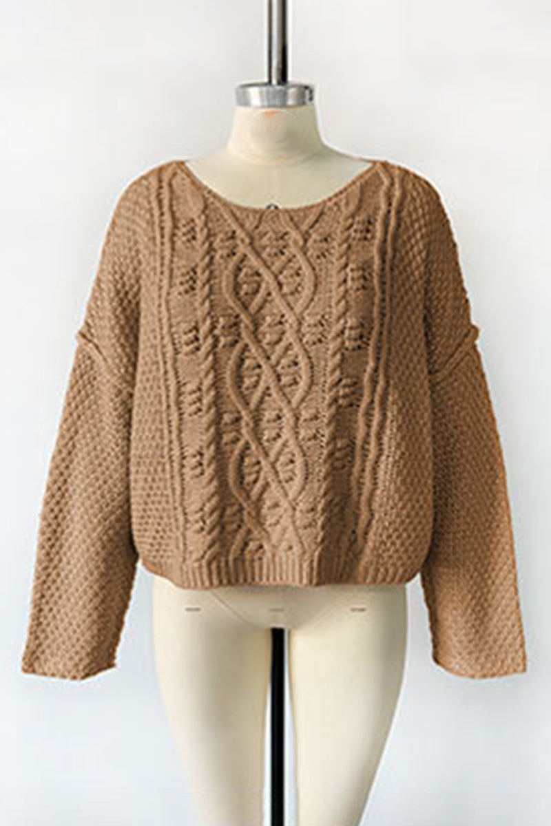 Cable Knit Oversized Sweater