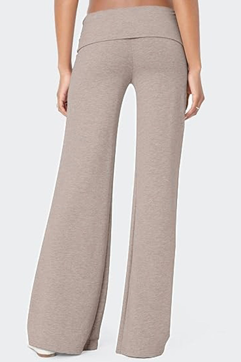 Flared High-Waist Workout Leggings