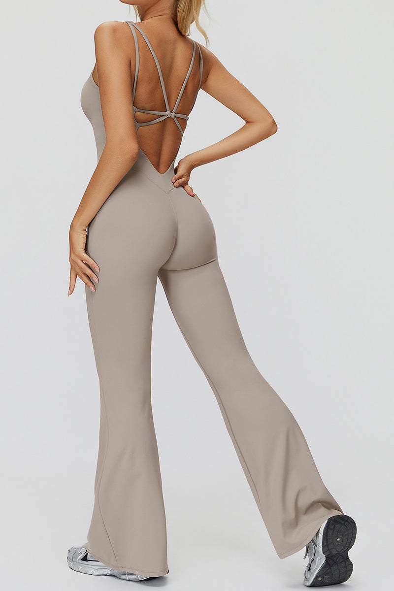 Sleek Sleeveless Bodycon Jumpsuit