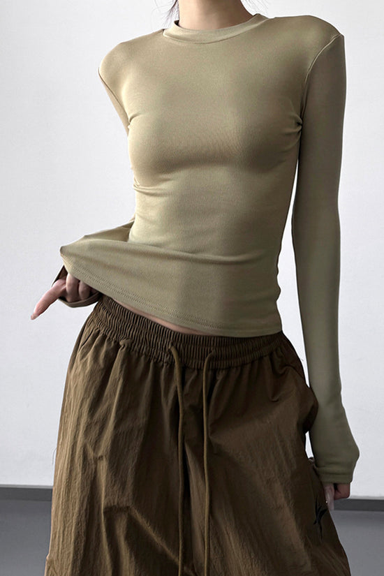 Slim Fit Long Sleeve T-Shirt
