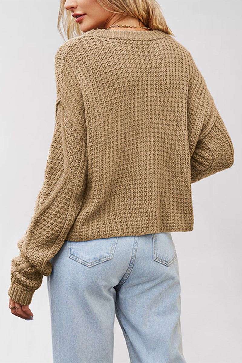 Cozy Knit Cable Sweater