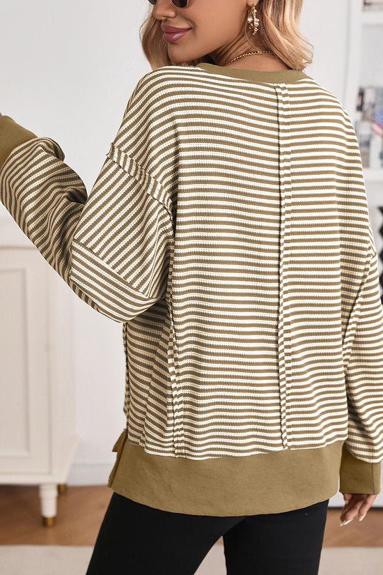 Cozy Oversized Textured Sweatshirt