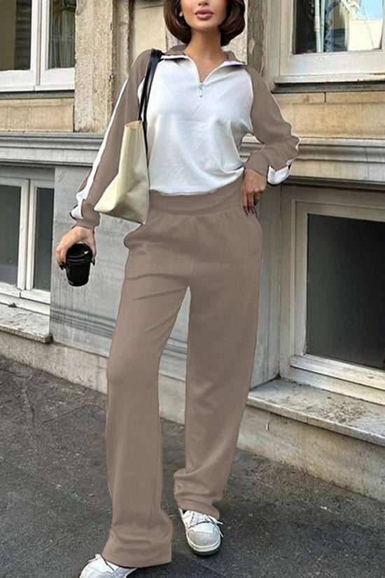 Sporty Two-Piece Workout Set