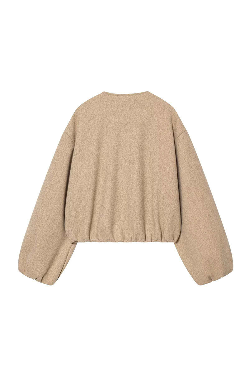 Chic Zip-Up Bomber Jacket