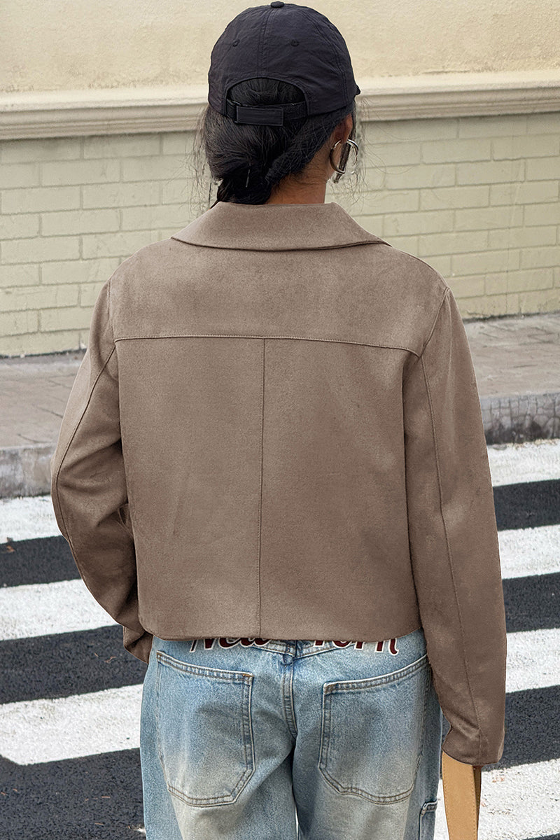 Classic Button-Up Short Jacket