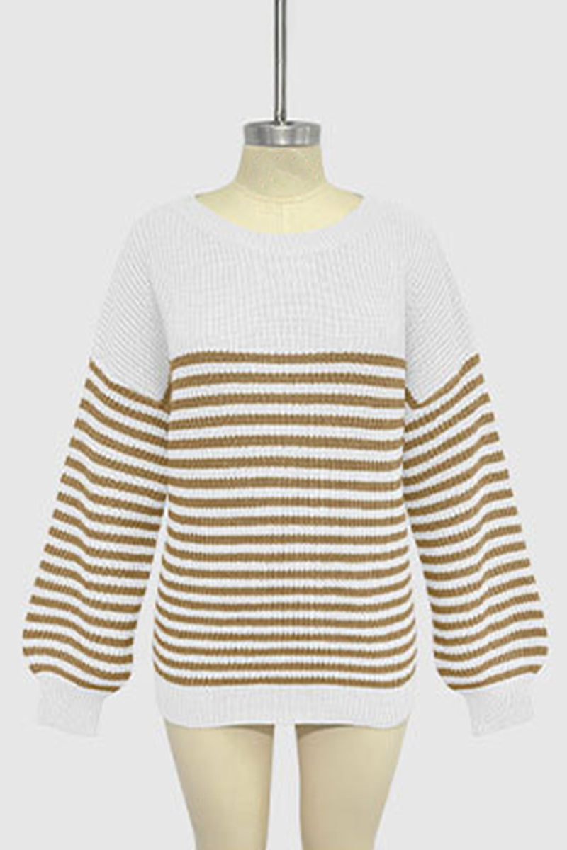 Striped Relaxed Fit Sweater