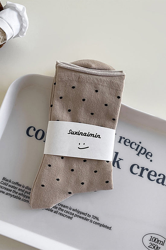 Polka Dot Designer Socks
