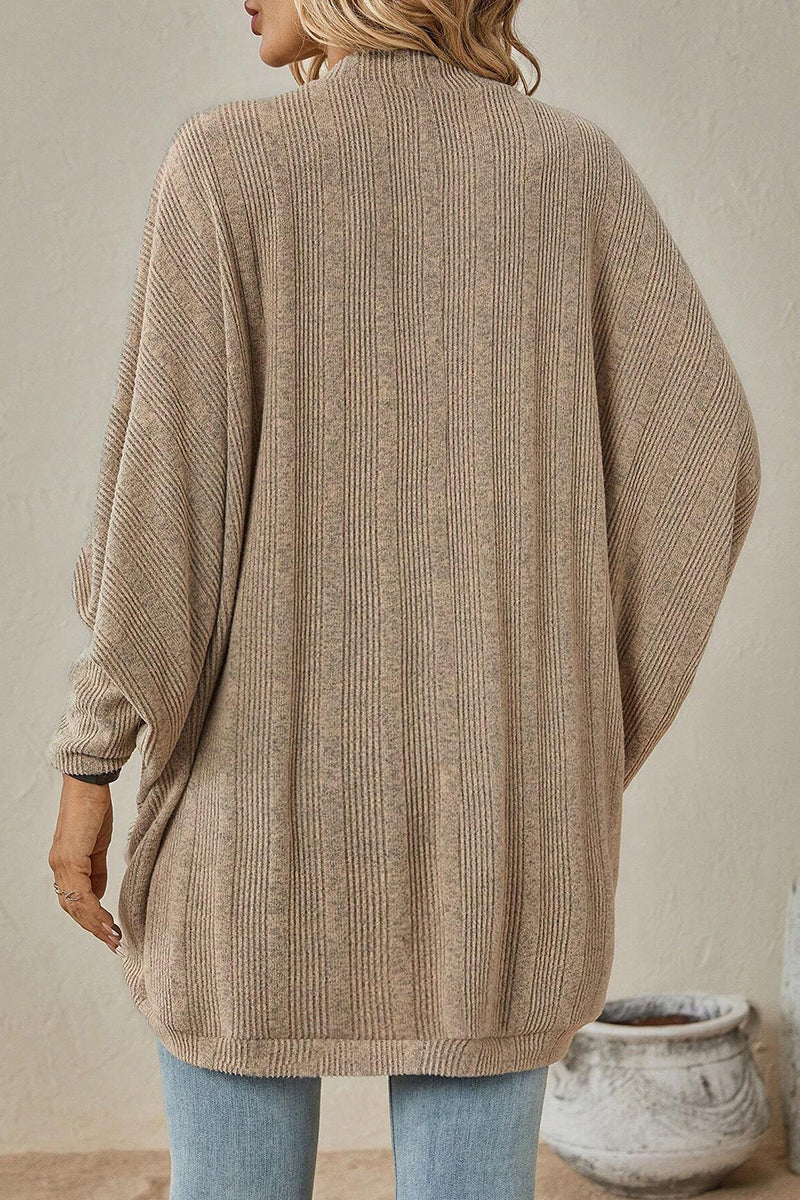 Cozy Open-Front Cardigan