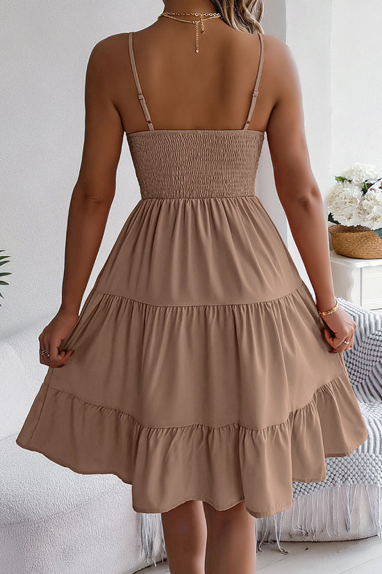 Flowy Sleeveless Midi Dress