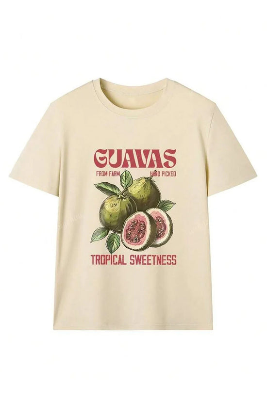 Tropical Fruit Graphic T-Shirt