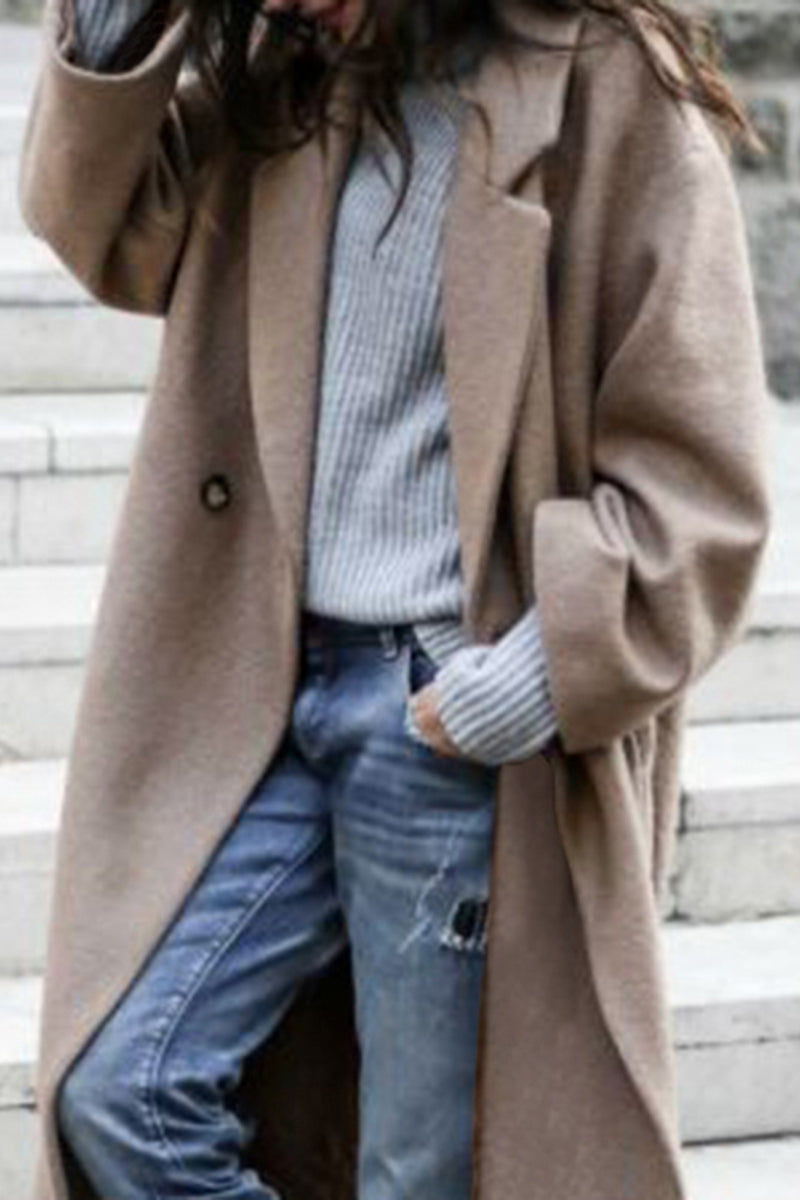 Chic Oversized Outerwear Coat
