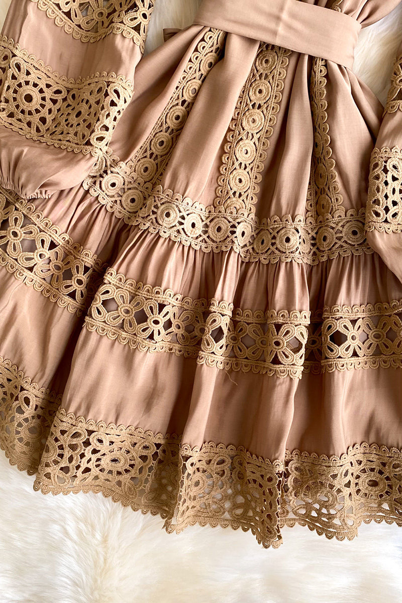 Floral Button-Up Casual Dress