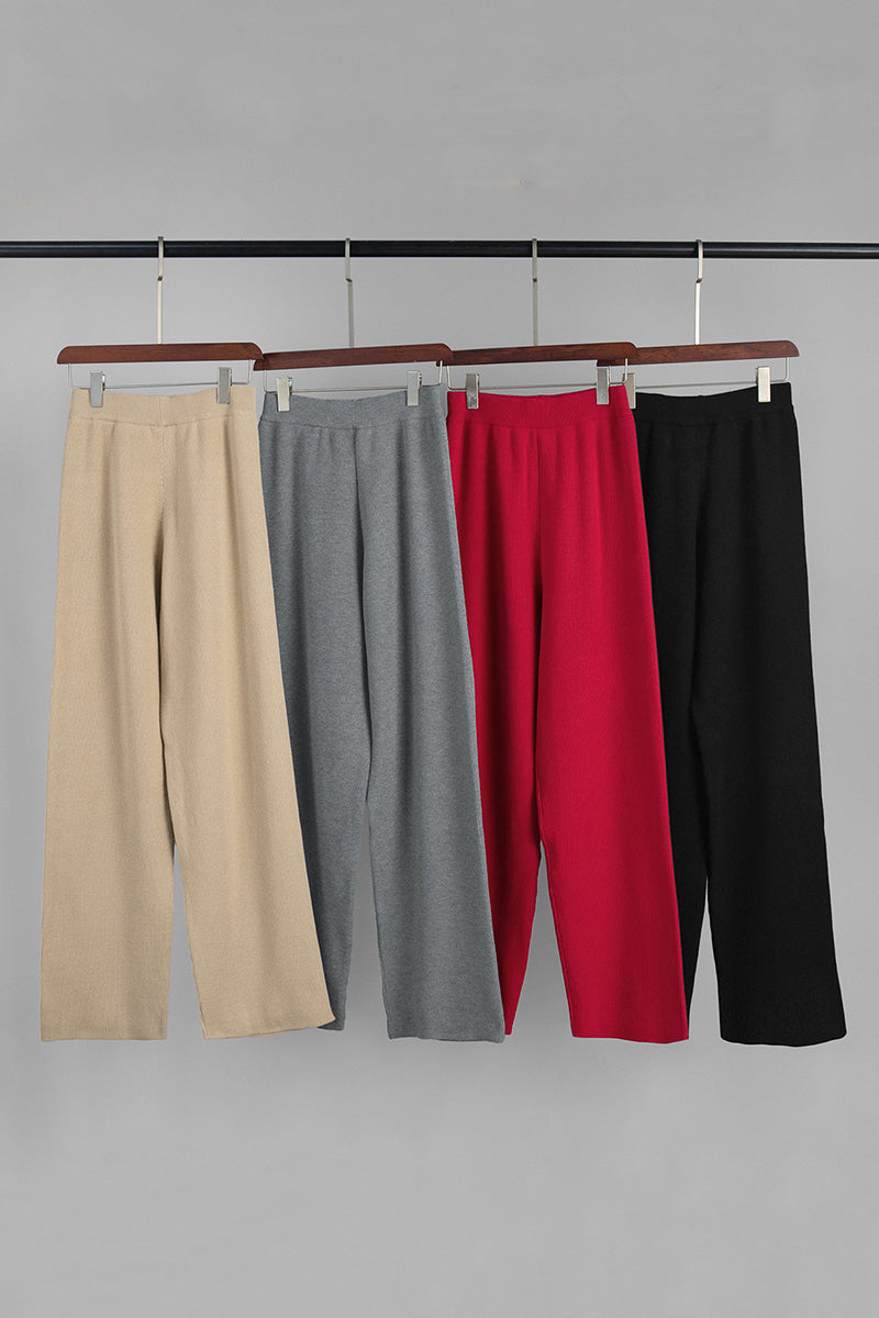 Elegant Long-Sleeve Pants Set